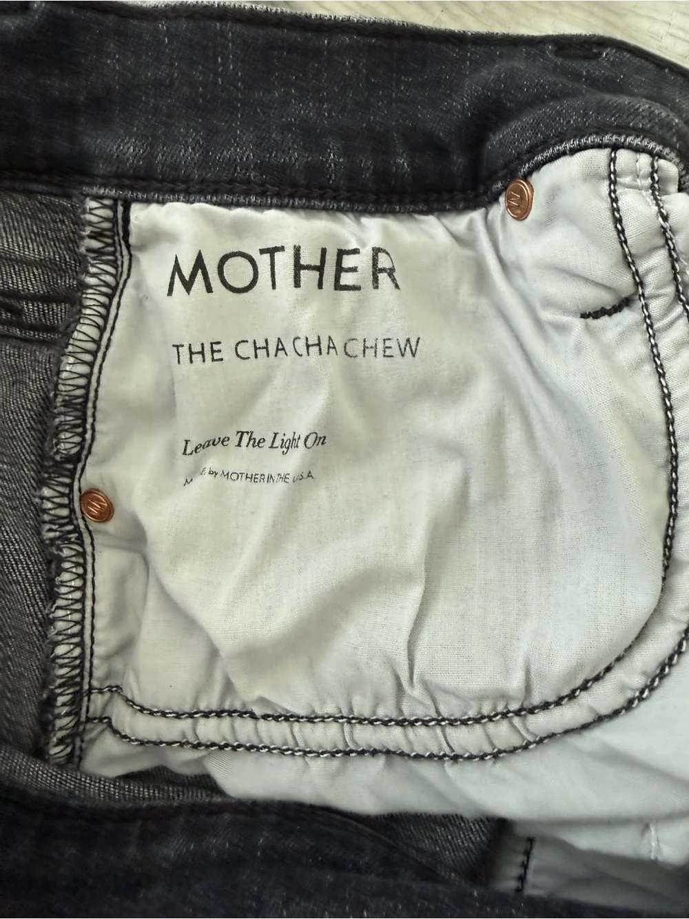 Mother The ChaChaChew Cropped Flare Jeans Size 29